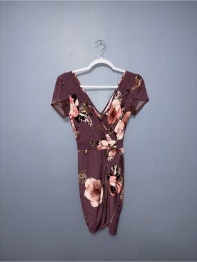 Olive Tree • Purple Floral Dress